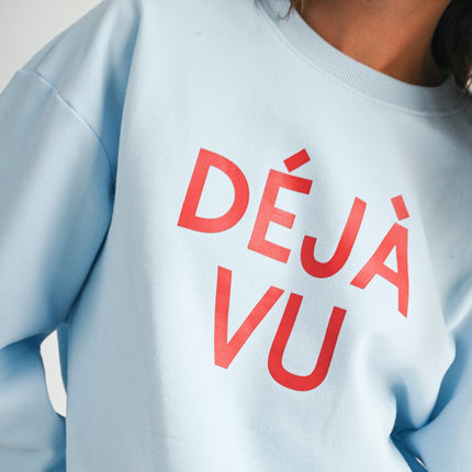 Dejavu Graphic Fleece Sweatshirt