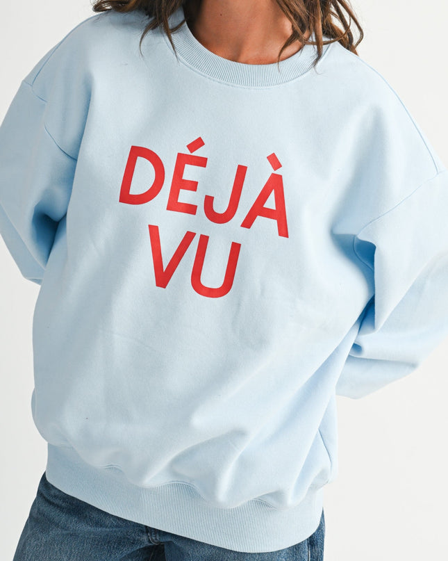 Dejavu Graphic Fleece Sweatshirt