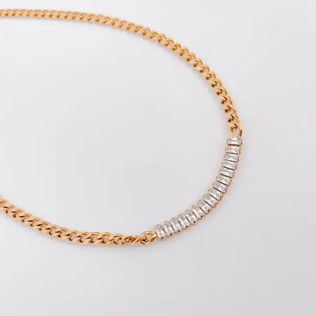 Diamond Chain Necklace - Waterproof - Shop Simply Apparel