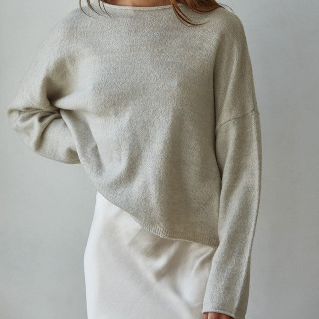 Heather Grey Light weight sweater