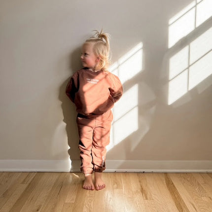 Luv Willow Brown Kids Joggers