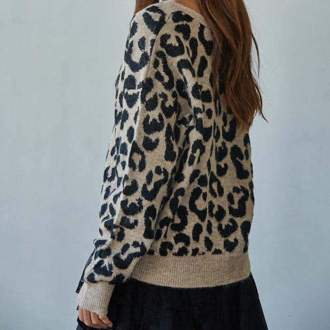 Feline Chic Tie Cardigan