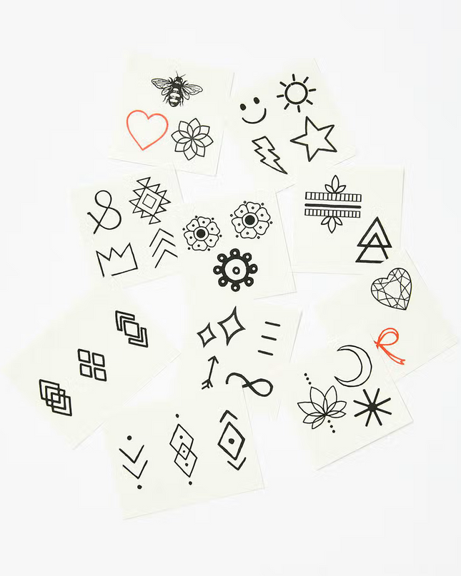 Finger Tats Temporary Tattoo Pack - Shop Simply Apparel