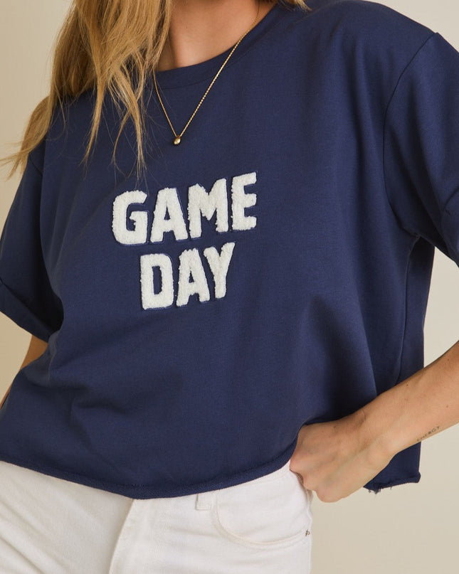 Game Day Navy Tee