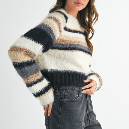 Oat Multi Georgia Sweater