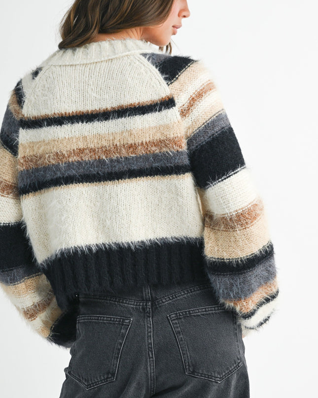Oat Multi Georgia Sweater