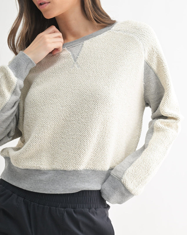 Heather Grey Crewneck Sweatshirt