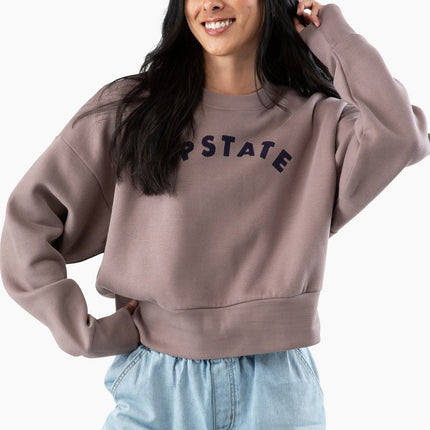 UPSTATE Shitake/Navy Heavyweight Sweatshirt