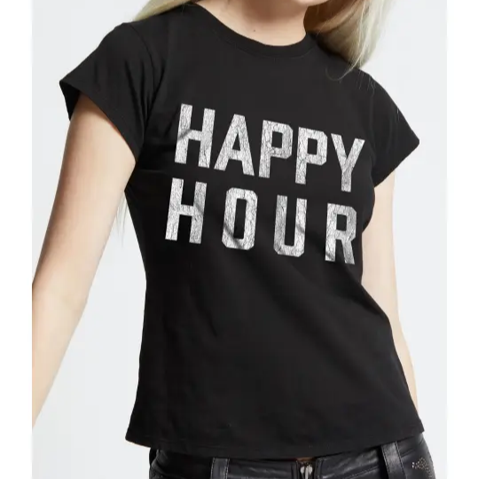 Happy Hour Baby Tee - Shop Simply Apparel
