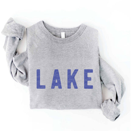 Heather Grey Lake Sweatshirt
