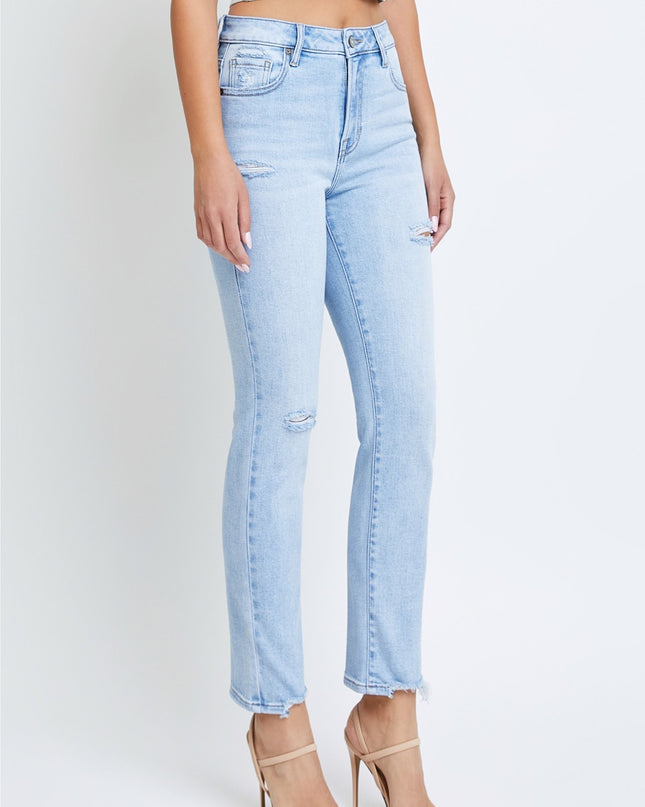 Hidden Jeans Light Wash Stretch Cigarette Skinny - Shop Simply Apparel