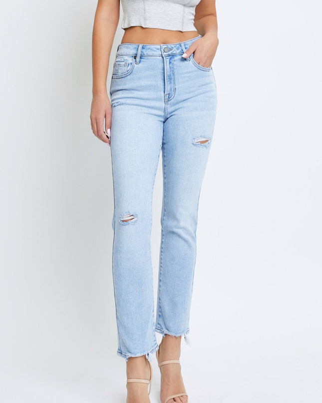 Hidden Jeans Light Wash Stretch Cigarette Skinny