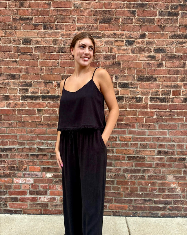Black Soren Linen Pant - Shop Simply Apparel