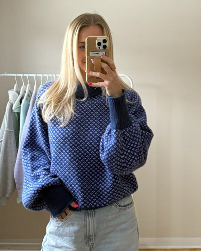 Blue Echo Sweater