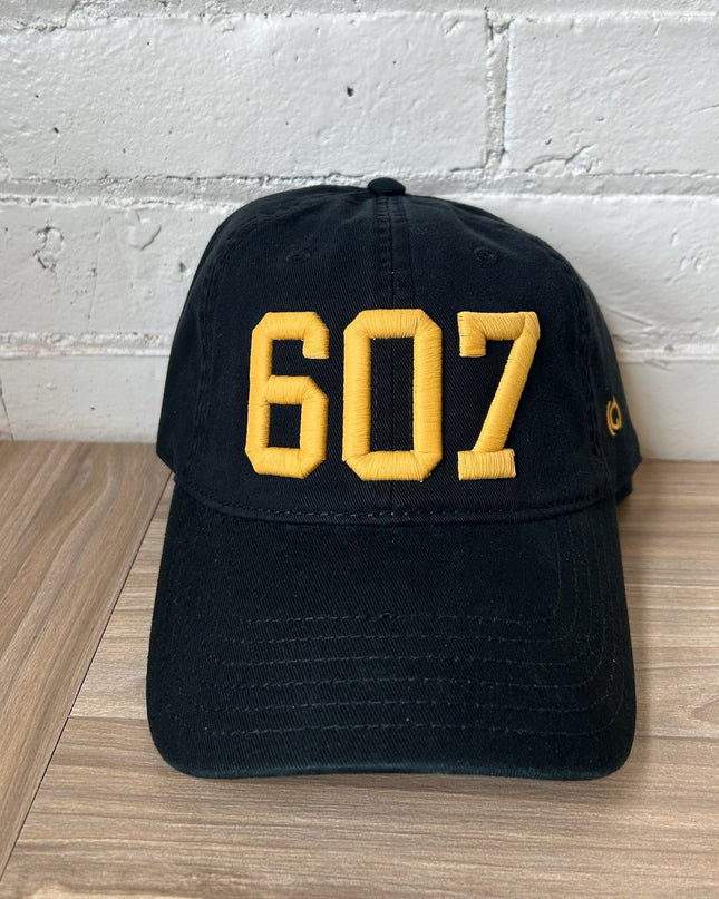 607 Hat Black with Gold - Shop Simply Apparel