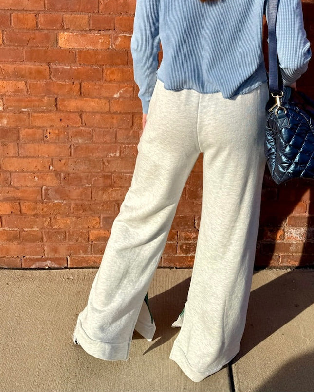 Navy/Ash Contrast Sweatpants