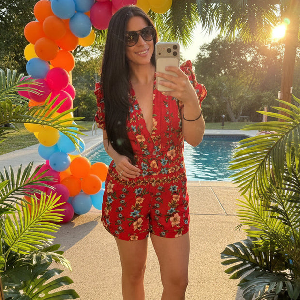 Floral Summer Romper