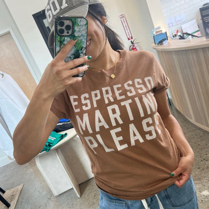 Espresso Martini Please Graphic Tee