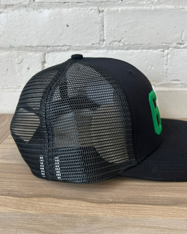 607 Irish Flag Black Trucker Hat - Shop Simply Apparel