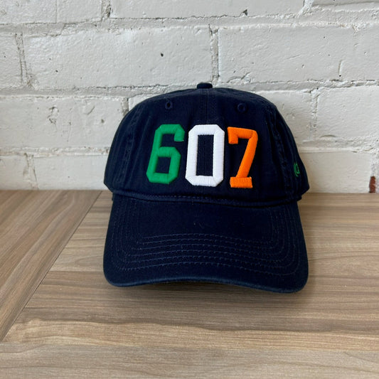 607 Irish Flag Navy Hat