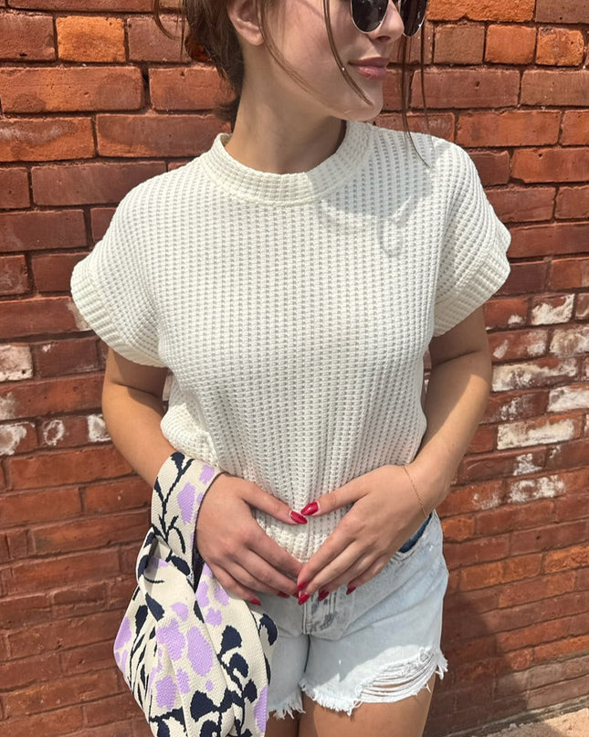 Waffle Summer Top