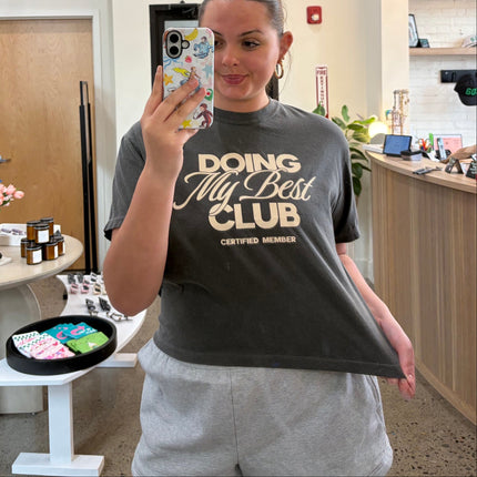 Doing My Best Club Graphic Tee