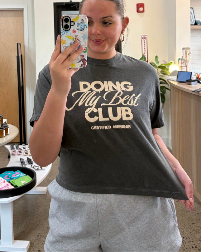 Doing My Best Club Graphic Tee