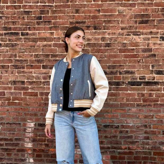 Heather Grey Rooney Jacket - Shop Simply Apparel