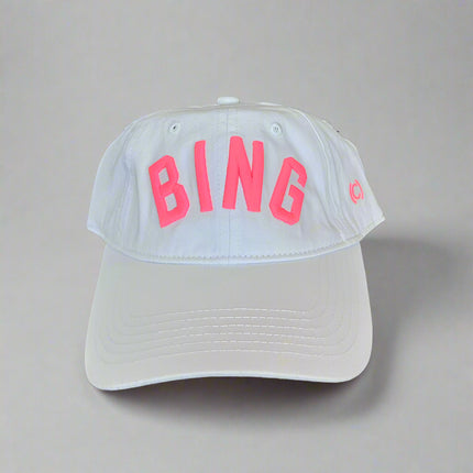 607 neon pink hat