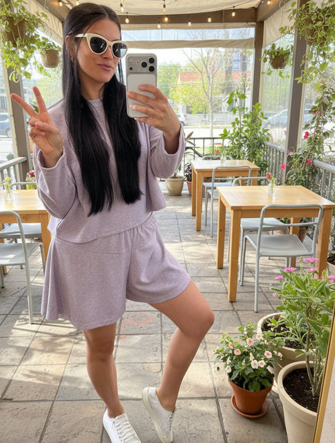  Violet Soft Fleece Set