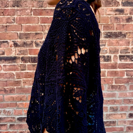 Black Crochet Lace Top - Shop Simply Apparel