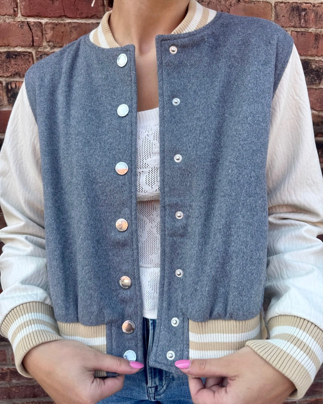 Heather Grey Rooney Jacket