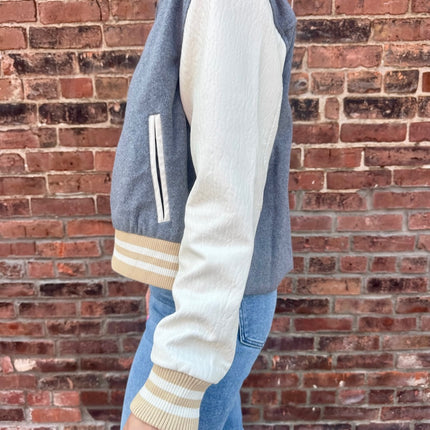 Heather Grey Rooney Jacket - Shop Simply Apparel