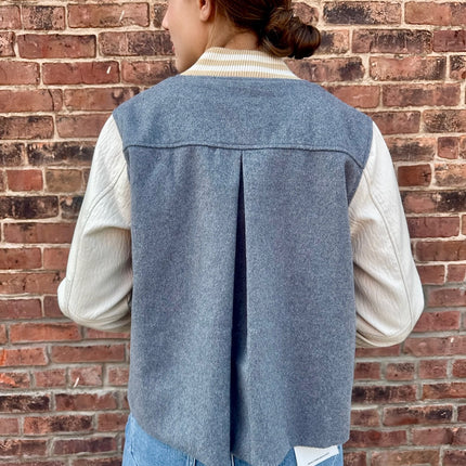 Heather Grey Rooney Jacket - Shop Simply Apparel