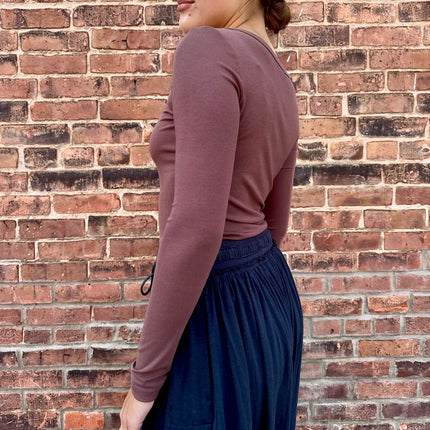 Sandalwood Second Skin Scoop Neck Top - Shop Simply Apparel