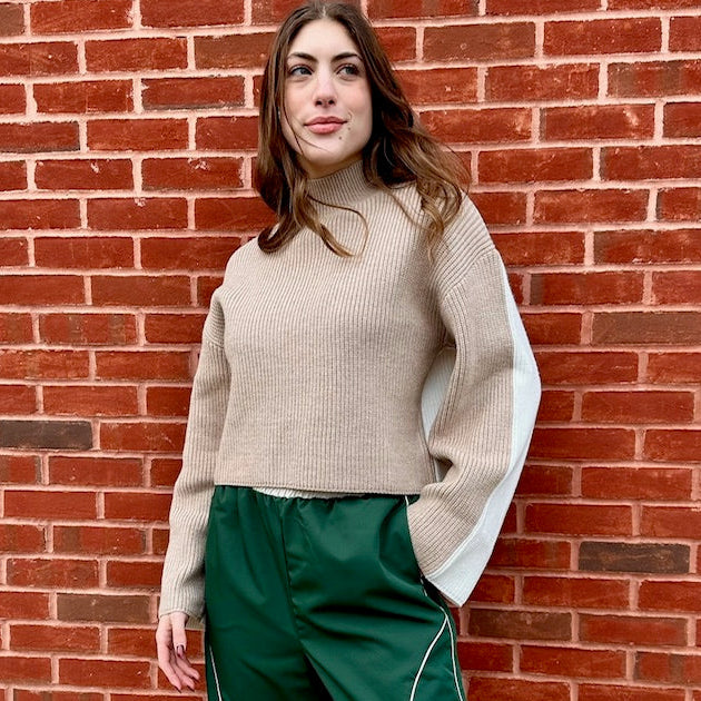 Two Toned Sweater