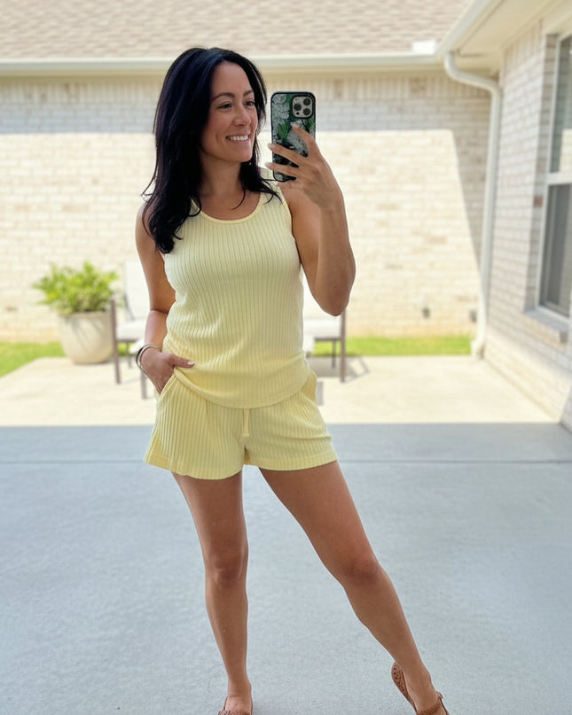 Yellow Summer Vacation Set