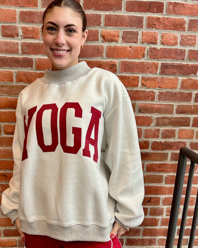 PIlates Yoga Reversible Sweatshirt