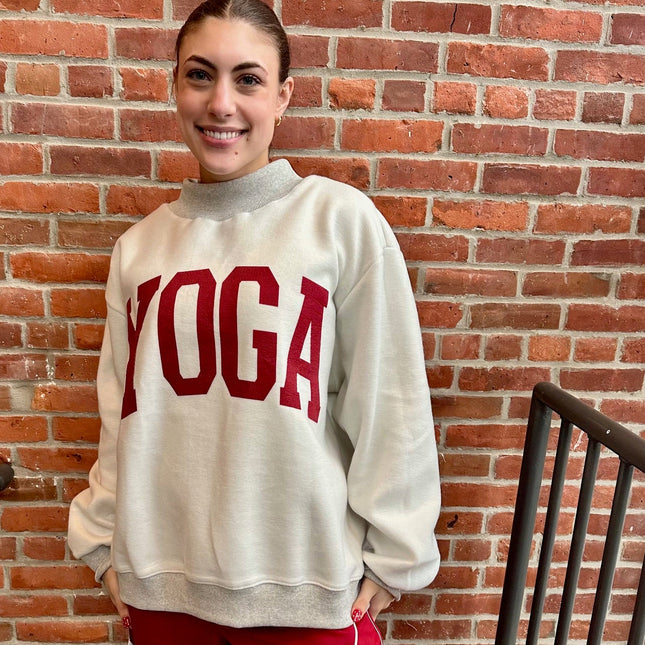 PIlates Yoga Reversible Sweatshirt