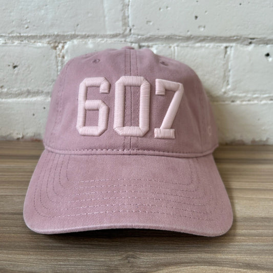 607 Tonal Dusty Rose Hat