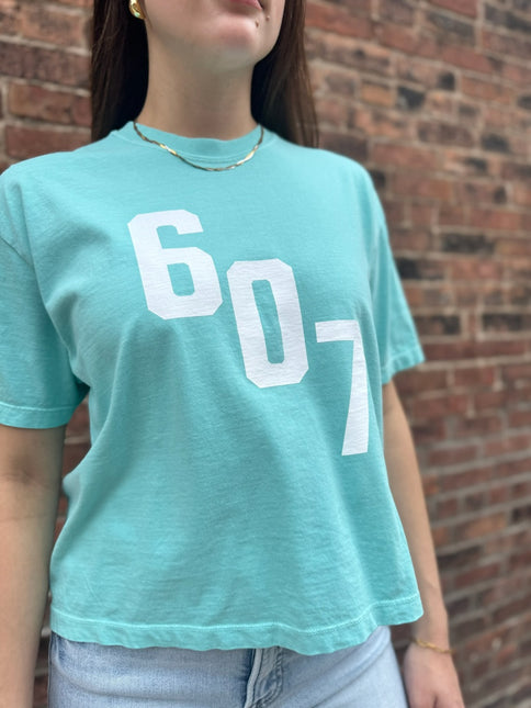 Chalky Mint Comfort Colors Heavyweight Boxy 607 Tee