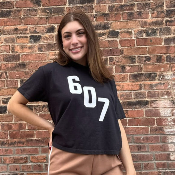 Black Comfort Colors Heavyweight Boxy 607 Tee - Shop Simply Apparel