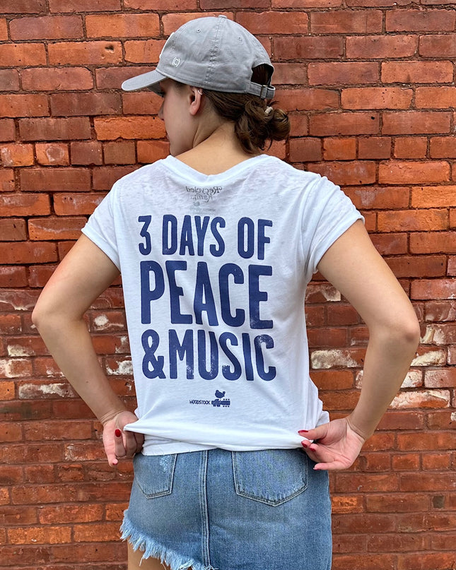 Woodstock 3 Days of Peace & Music Tee