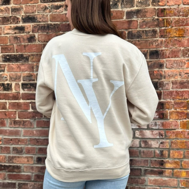 Beige NY Sweatshirt