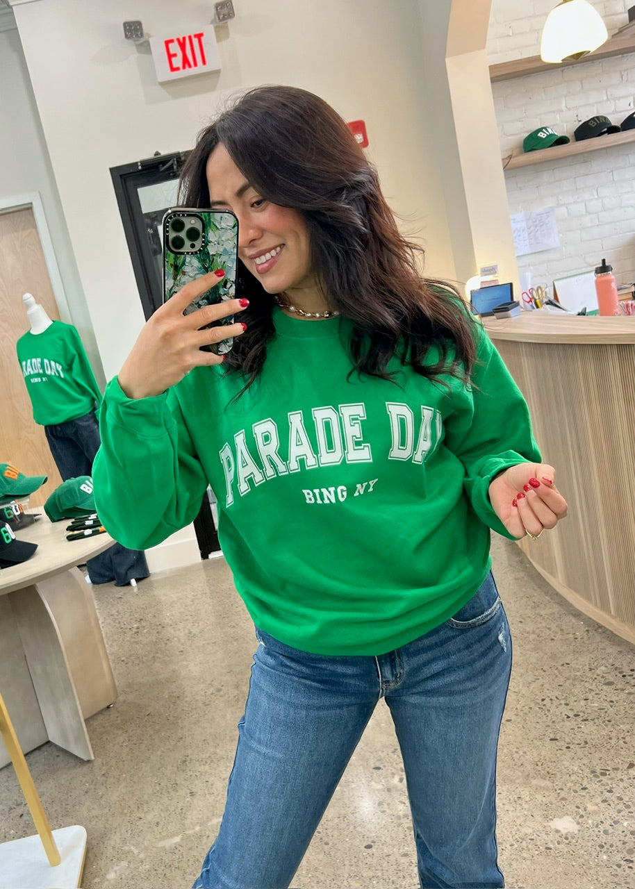 Parade Day Irish Green Sweatshirt