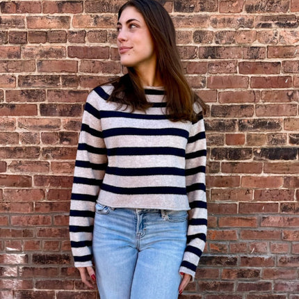 Soft striped sweater