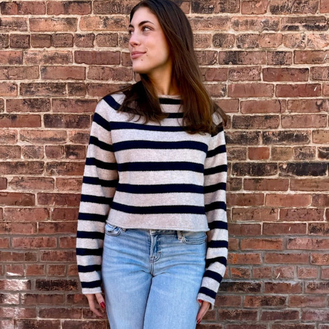 Soft striped sweater