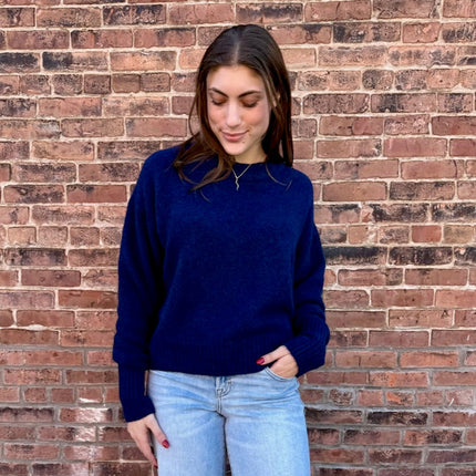 Navy Sweater