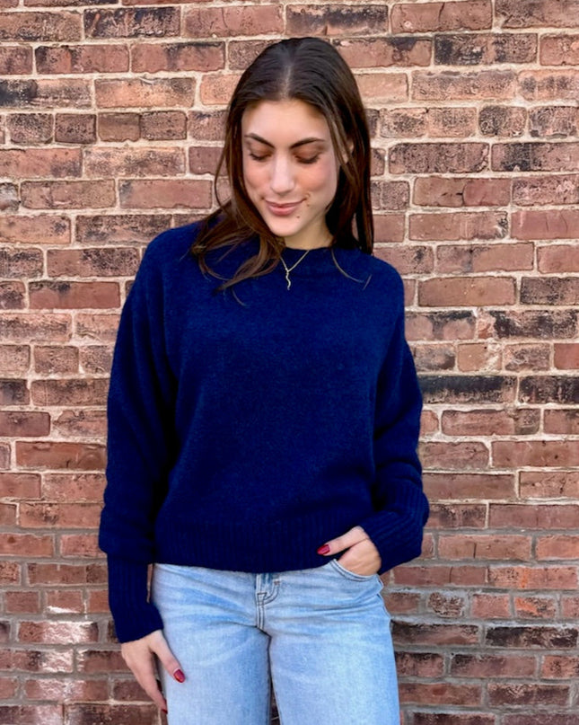 Navy Sweater