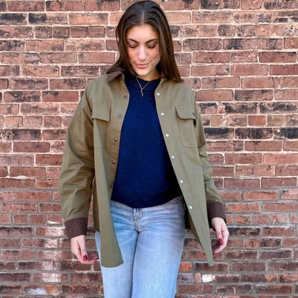 Olive Lightweight Barn Jacket